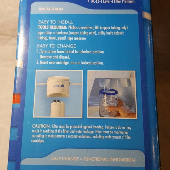 Culligan IC-EZ-3 EZ Change Inline Icemaker and Refrigerator Filtration System - Picture 8 of 9